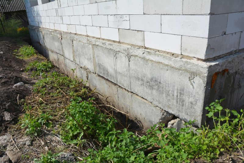 Foundation Wall Cutting detail
